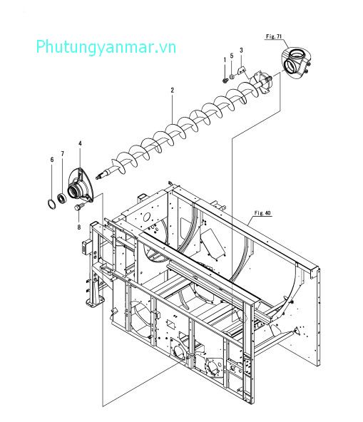 Khoan lúa ngang số 1